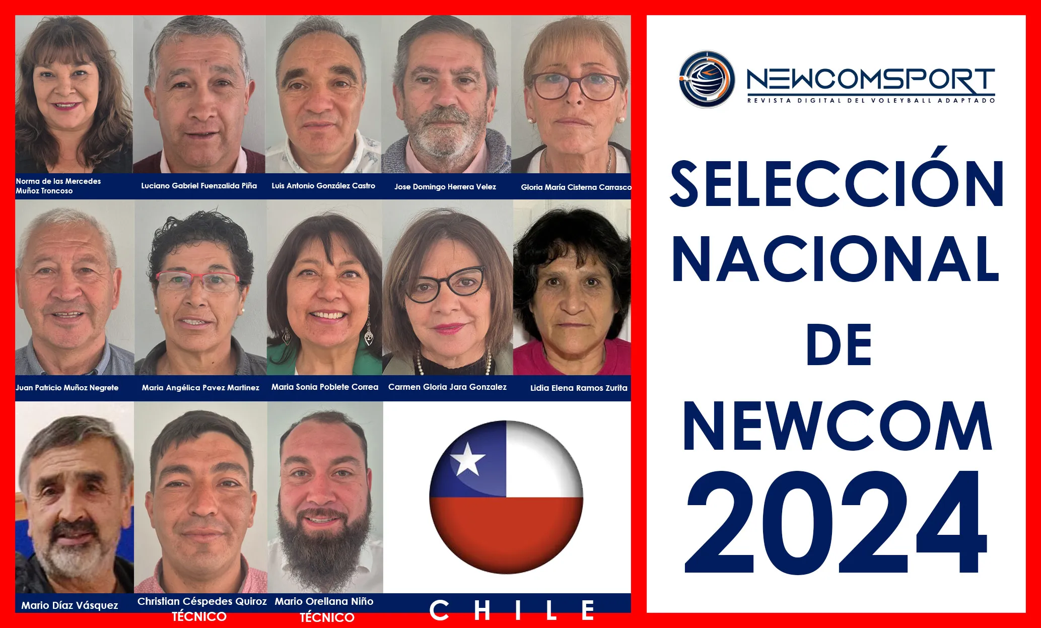 Chile Se Prepara para Hacer Historia en el Triangular de Newcom +60 en Viedma